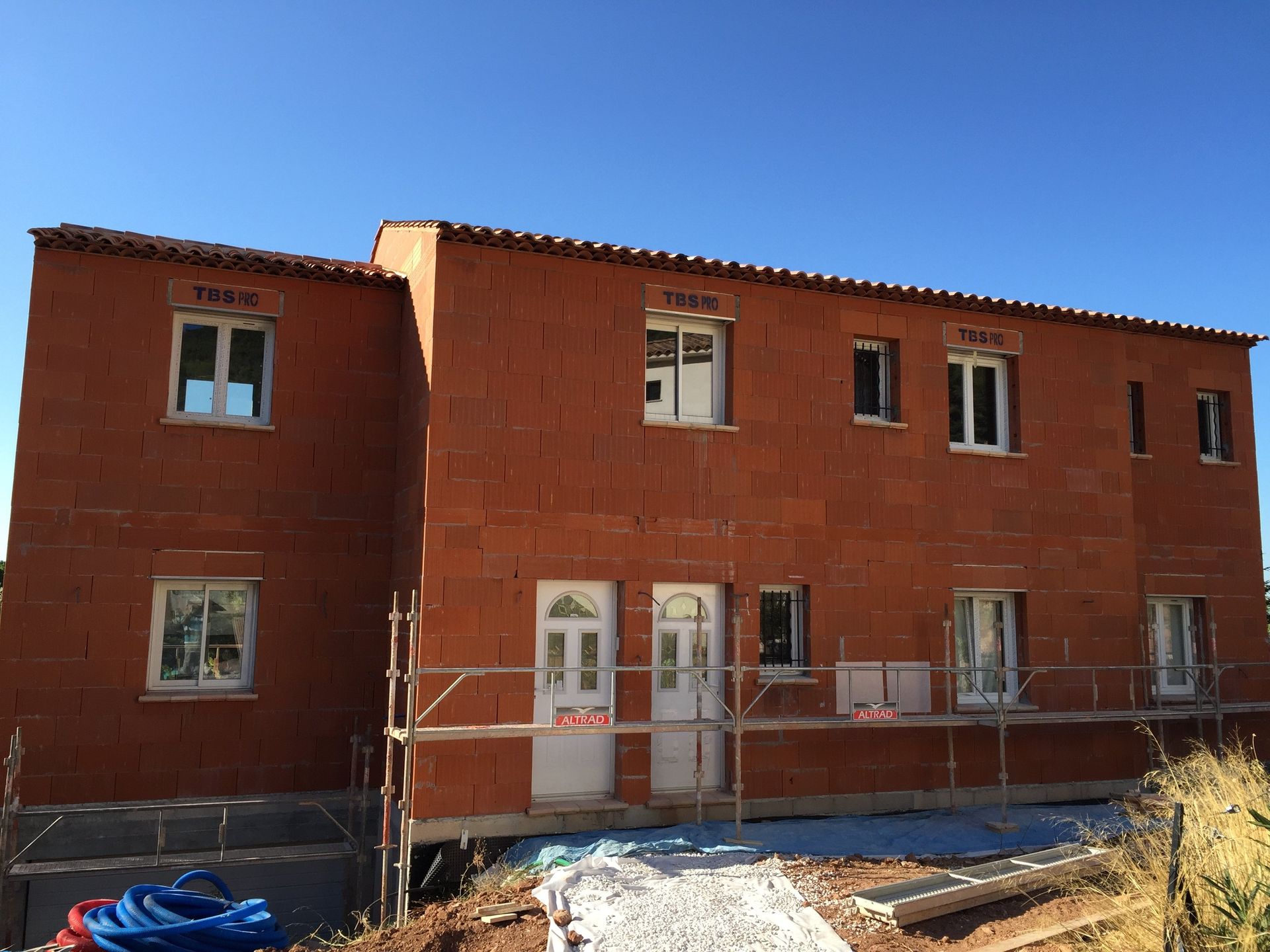 Bâtiment neuf façade